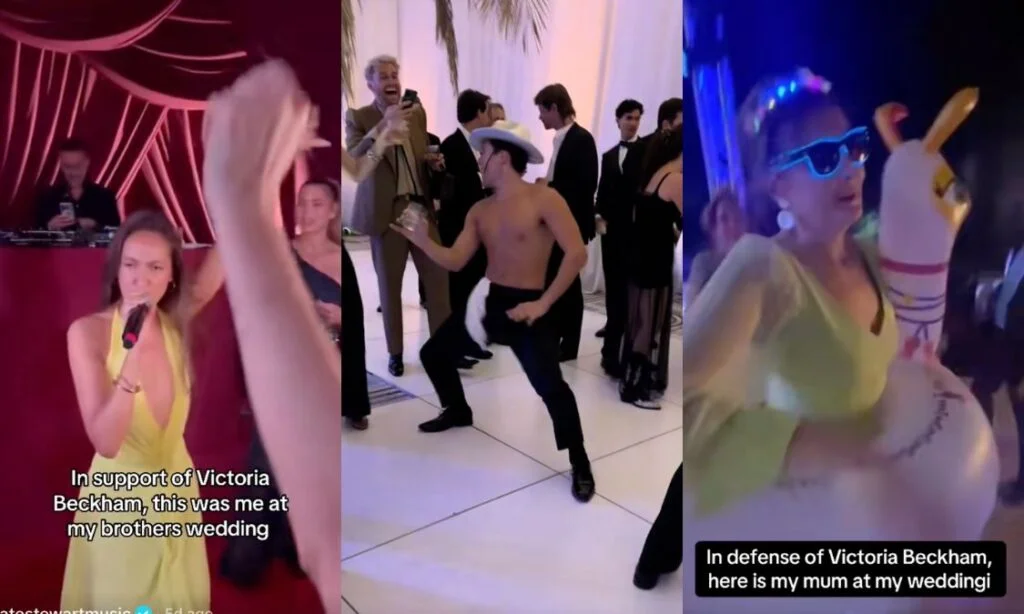 TikTok Is Defending Victoria Beckham With Chaotic Wedding Dance Videos