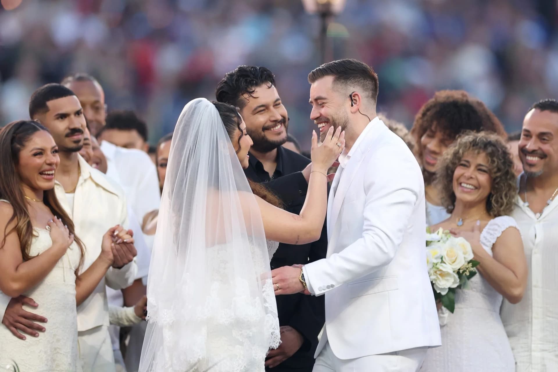 The Super Bowl Wedding: Inside the Real Couple Who Said “I Do” During Bad Bunny’s Halftime Show