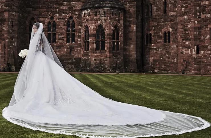 8 Iconic Celebrity Wedding Veils Of Our Time