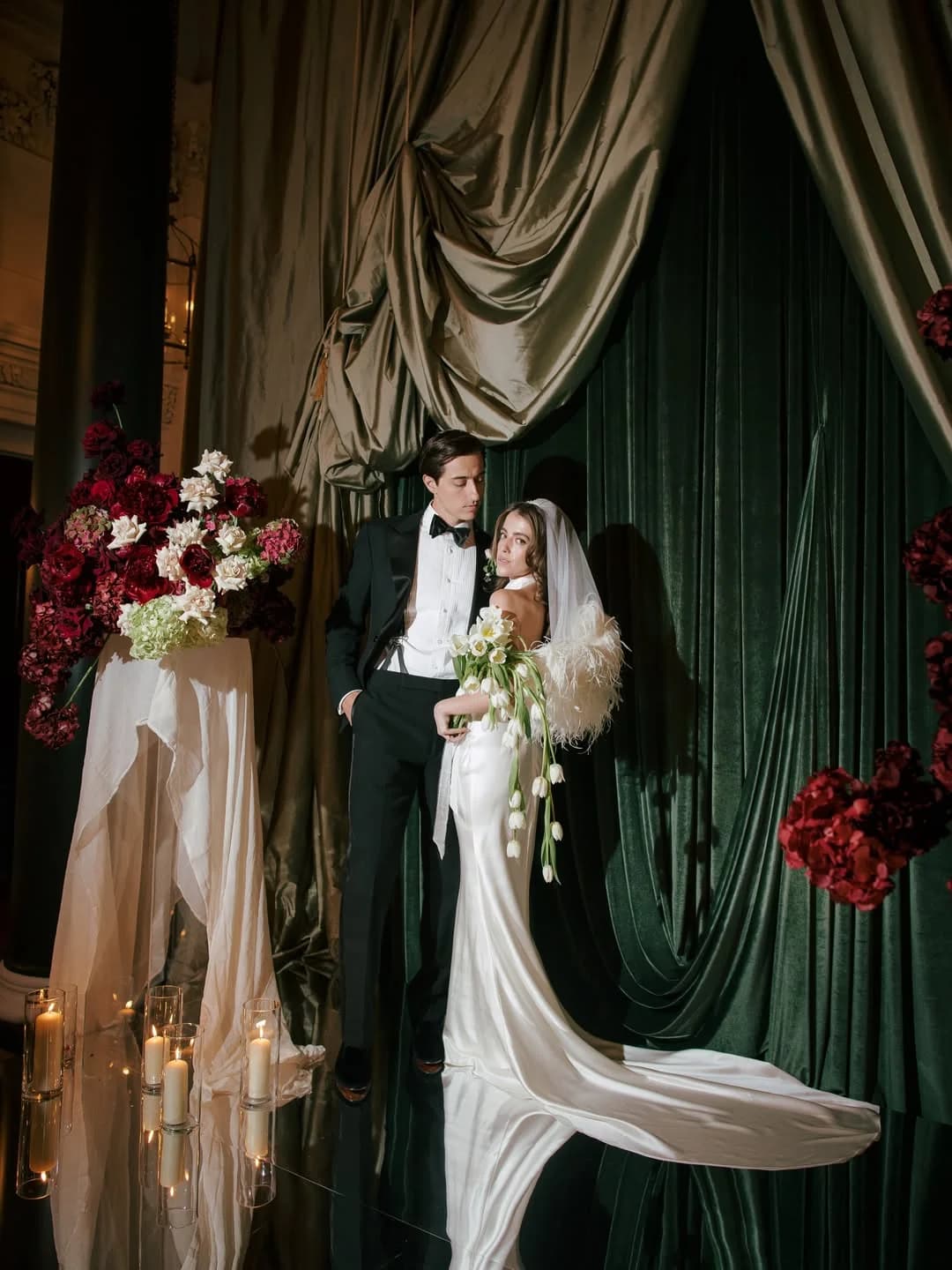 TikTok’s Favorite Theatre Couple Taylor Owen and James Neal Just Threw the Ultimate Candlelit London Wedding