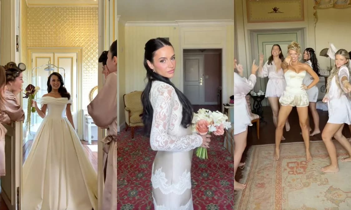 The New Wedding TikTok Trends Taking Over Right Now