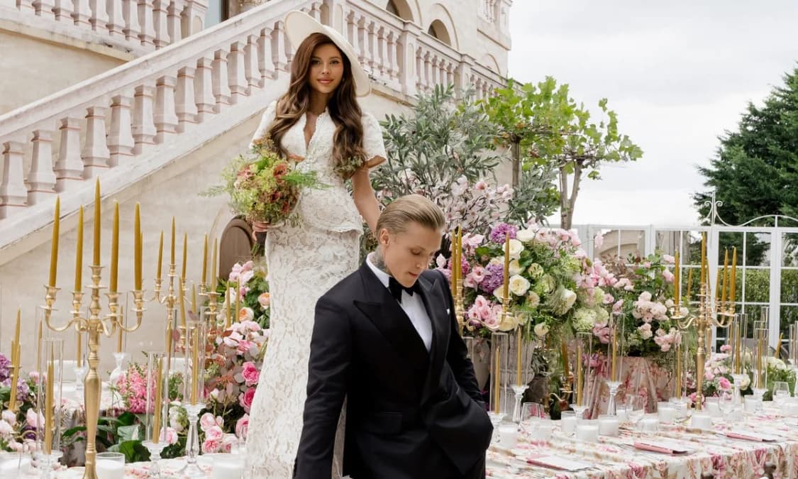 Valerie Lungu’s Civil Wedding Had the Dreamiest Garden-Party Setting