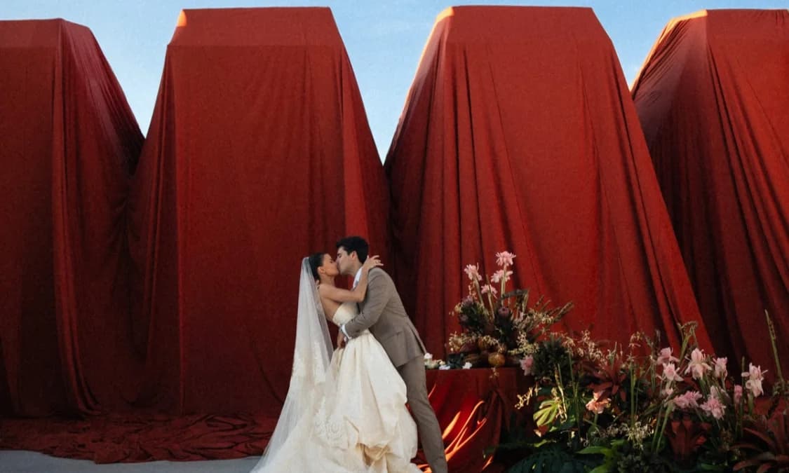This Couple Had the Most Cinematic Wedding at Teatro L’Occitane