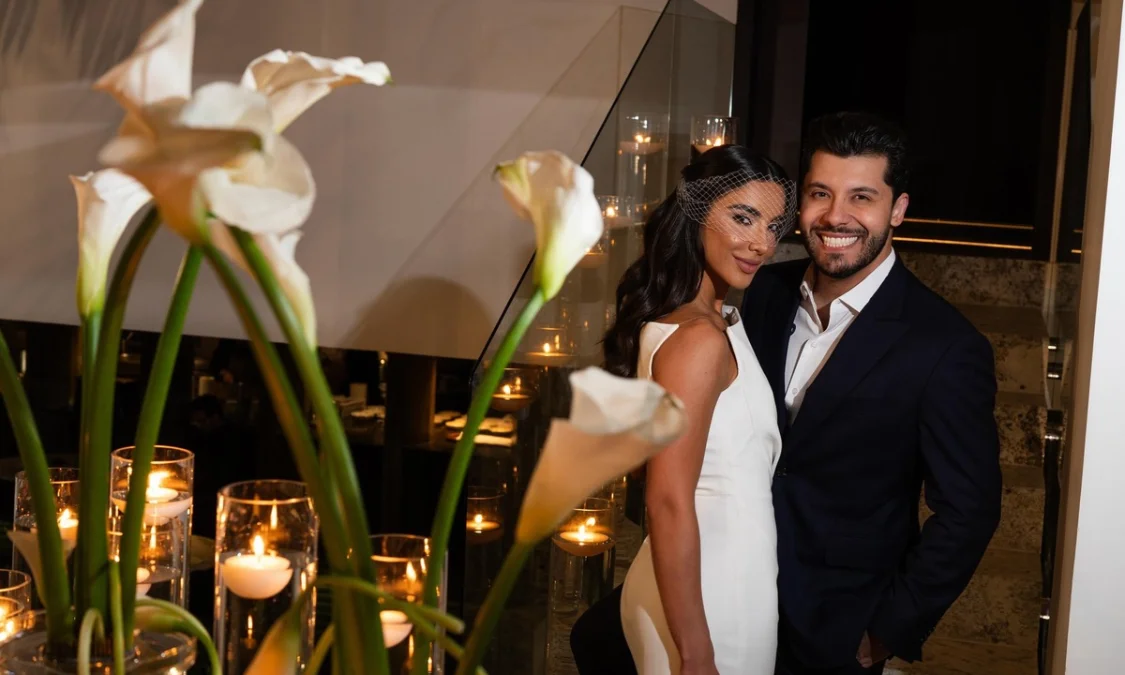 Gabriela Versiani’s Minimalist Engagement Party Had the Chicest Bridal Details
