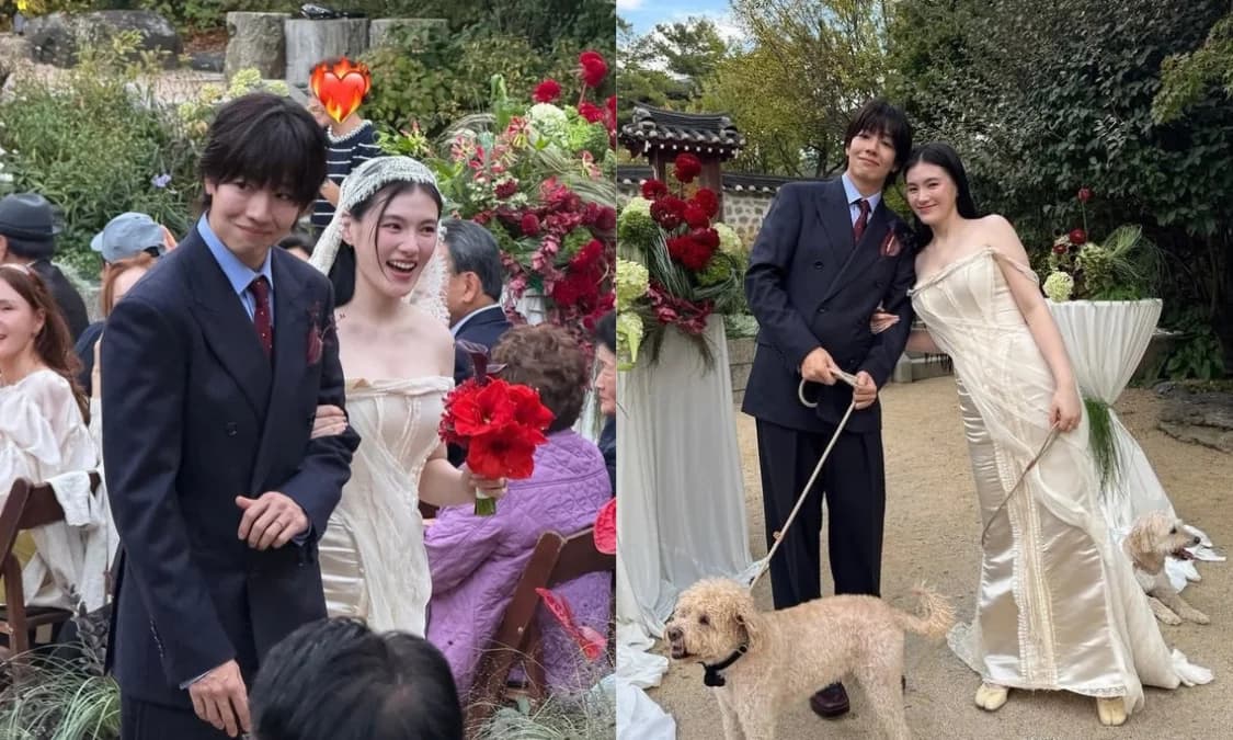 K-Drama Actress Kim Yong-ji Is Married in a Romantic Hanok Wedding