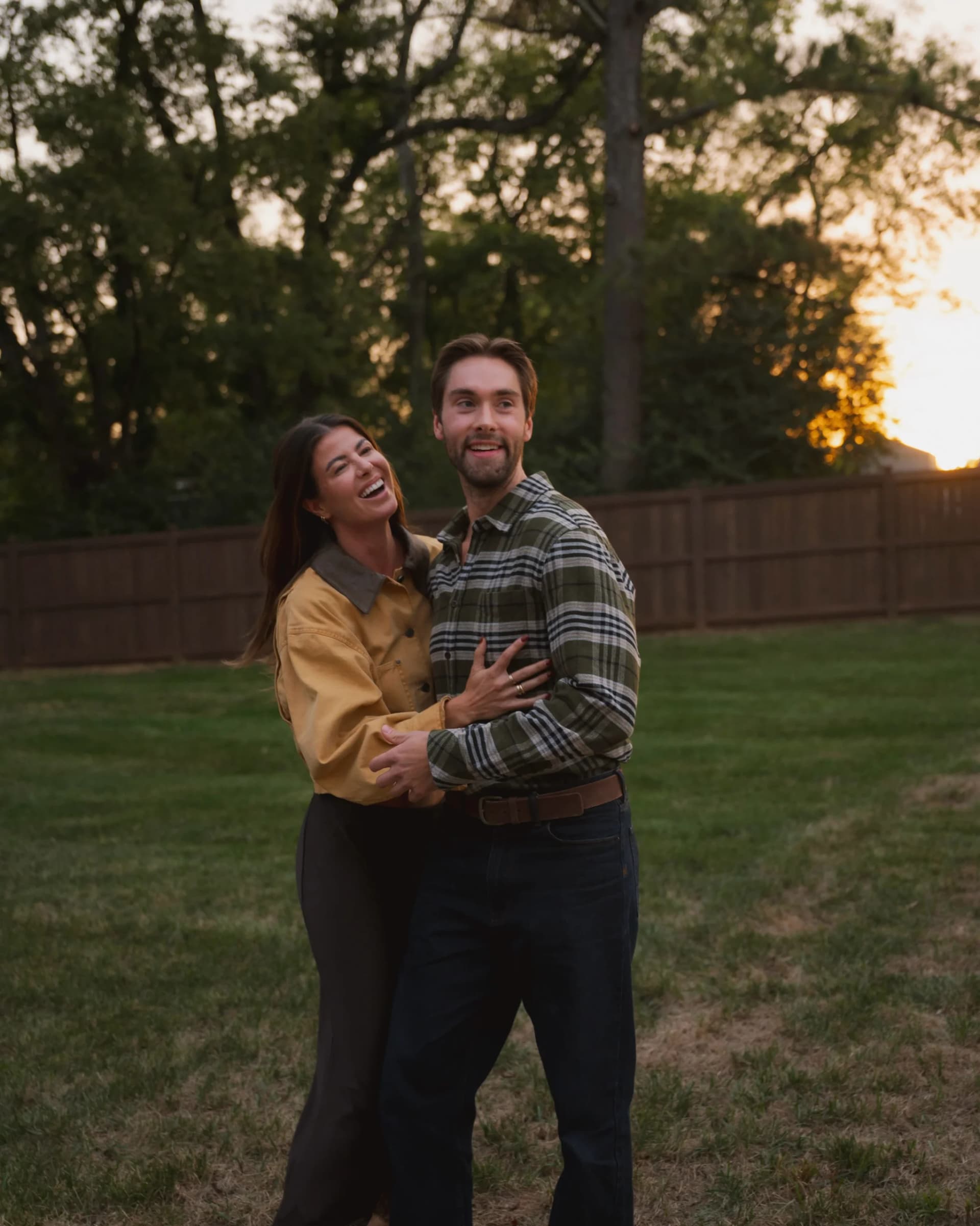 Outer Banks Star Austin North Is Engaged to Cali Fuller After a Surprise Backyard Proposal