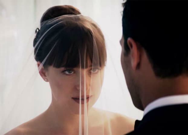Christian Grey and Anastasia Steele Get Married in Fifty Shades Freed