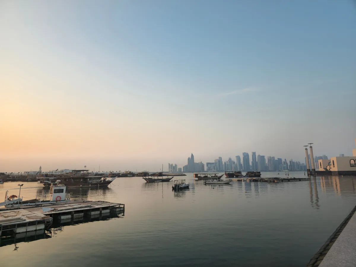 Doha's waterfront and skyline