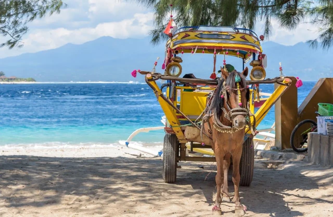 By speedboat to Gili Trawangan