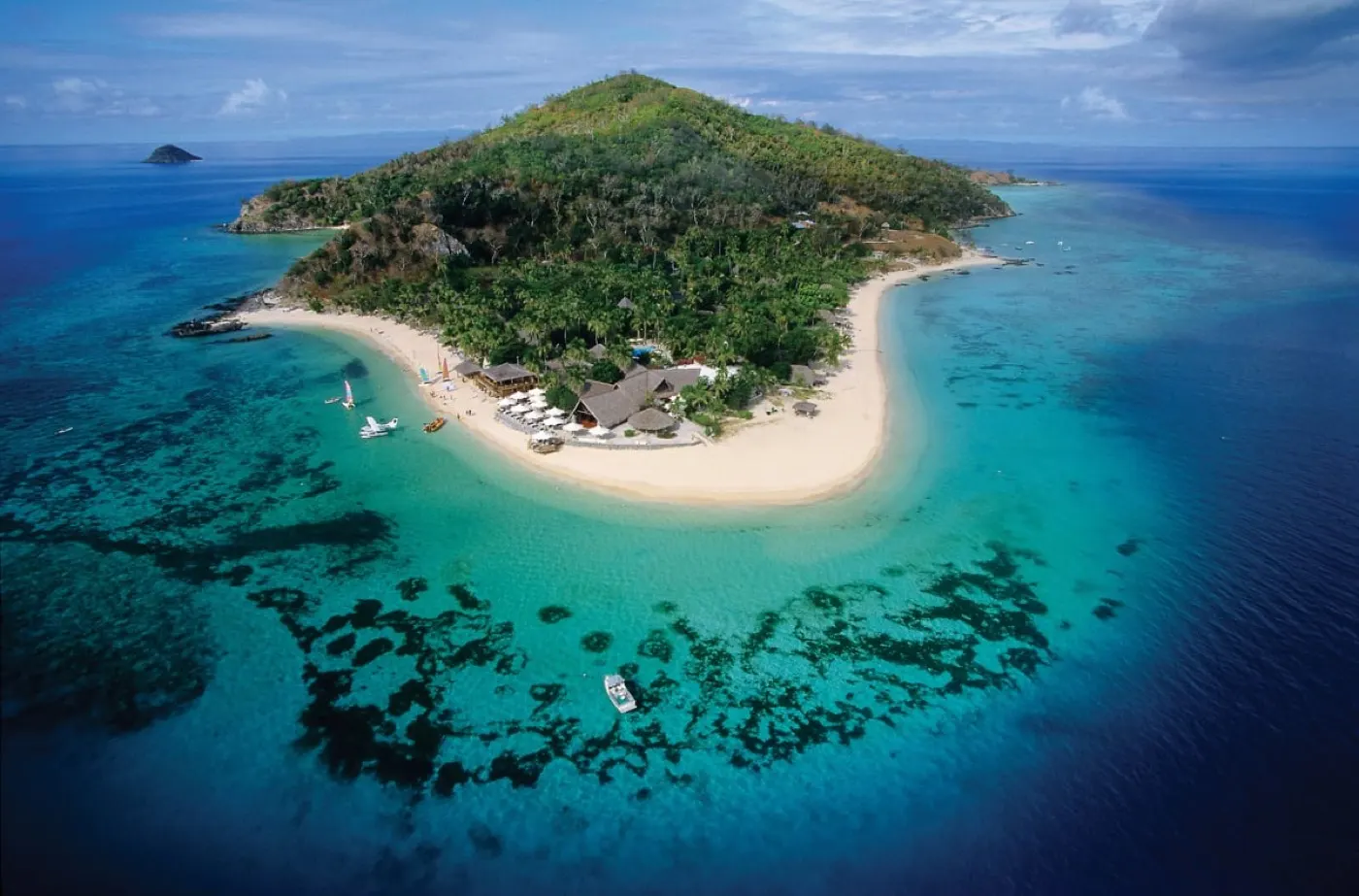 Island from above