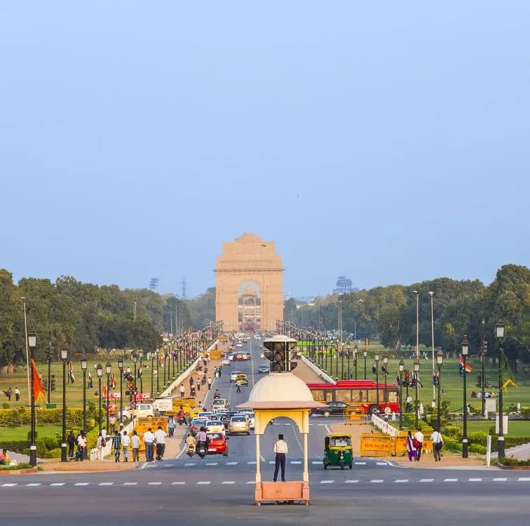 Arrive in Delhi