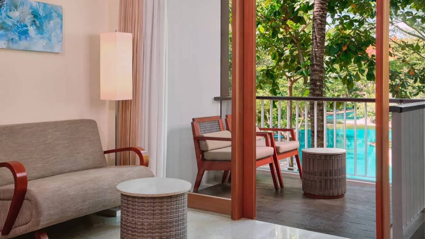 Room with pool view