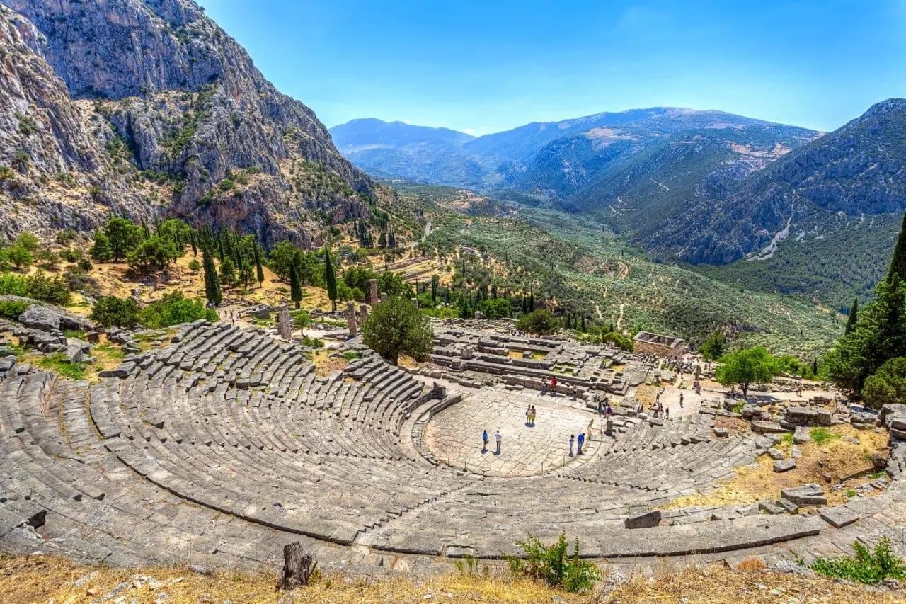 Delphi, then on to Kalambaka