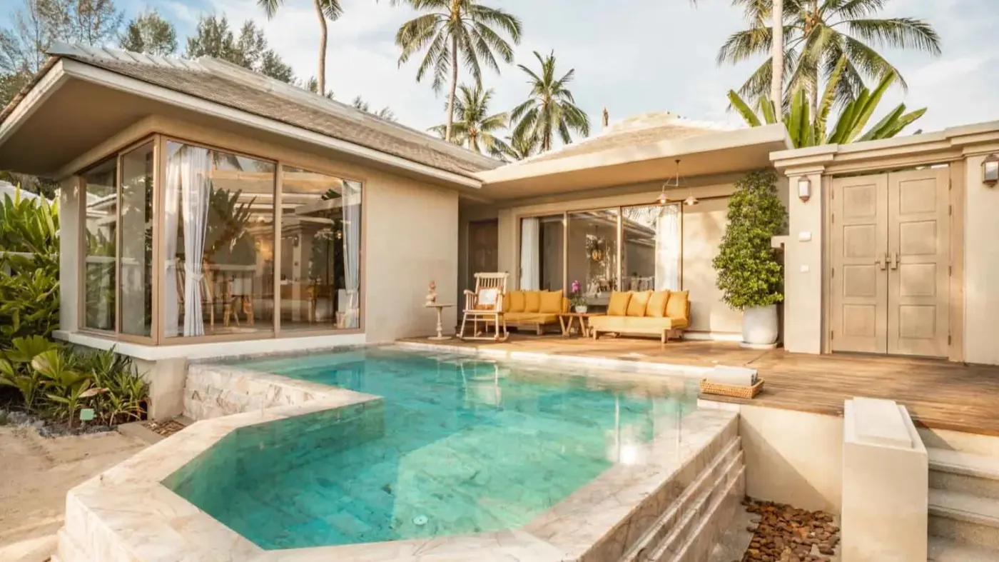 Private pool villa