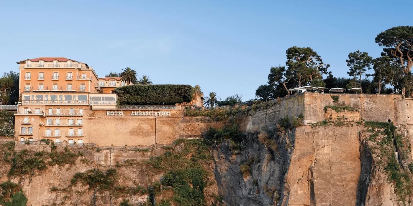 Hotel on the cliff