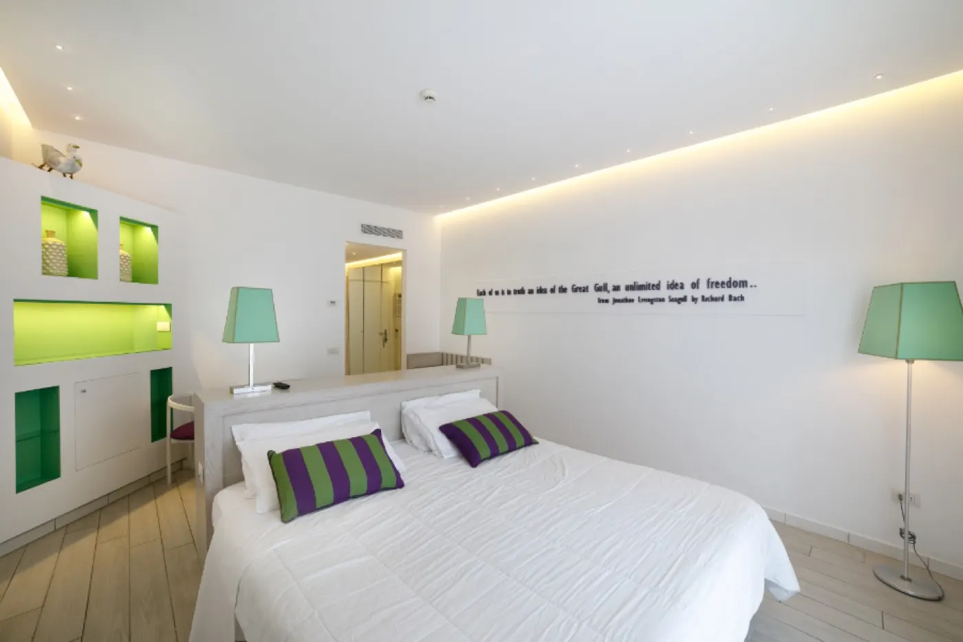 Bright double room