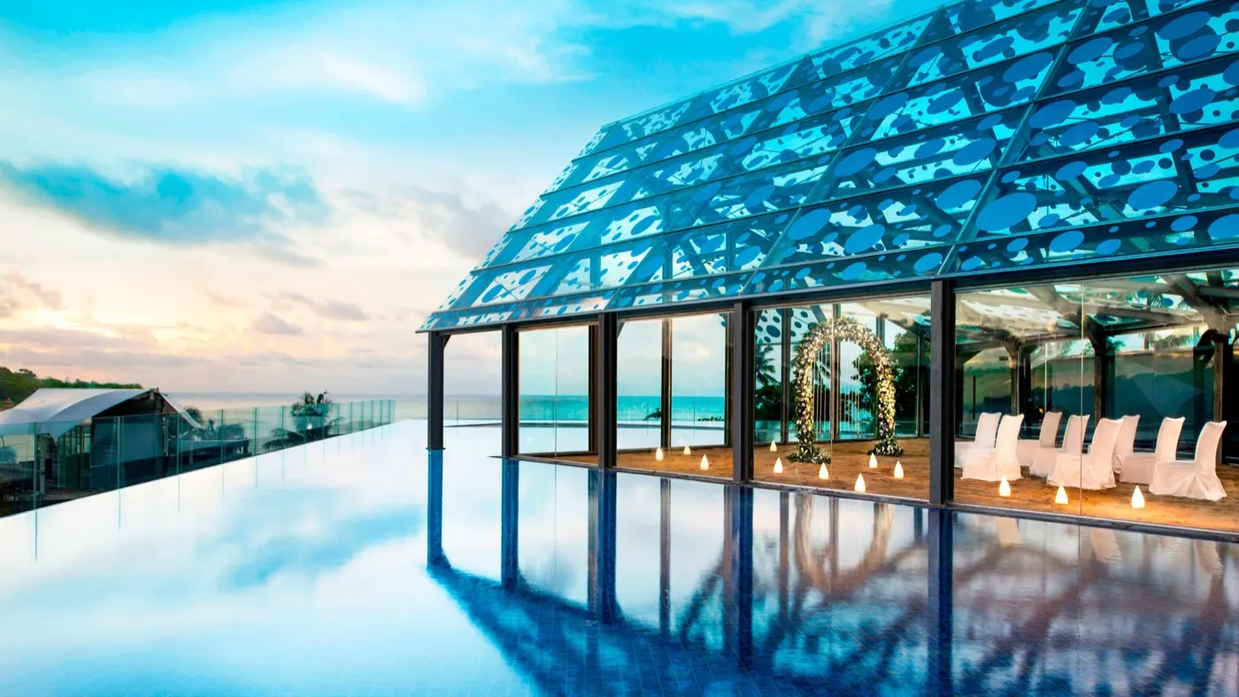 Celebration Pavilion and pool