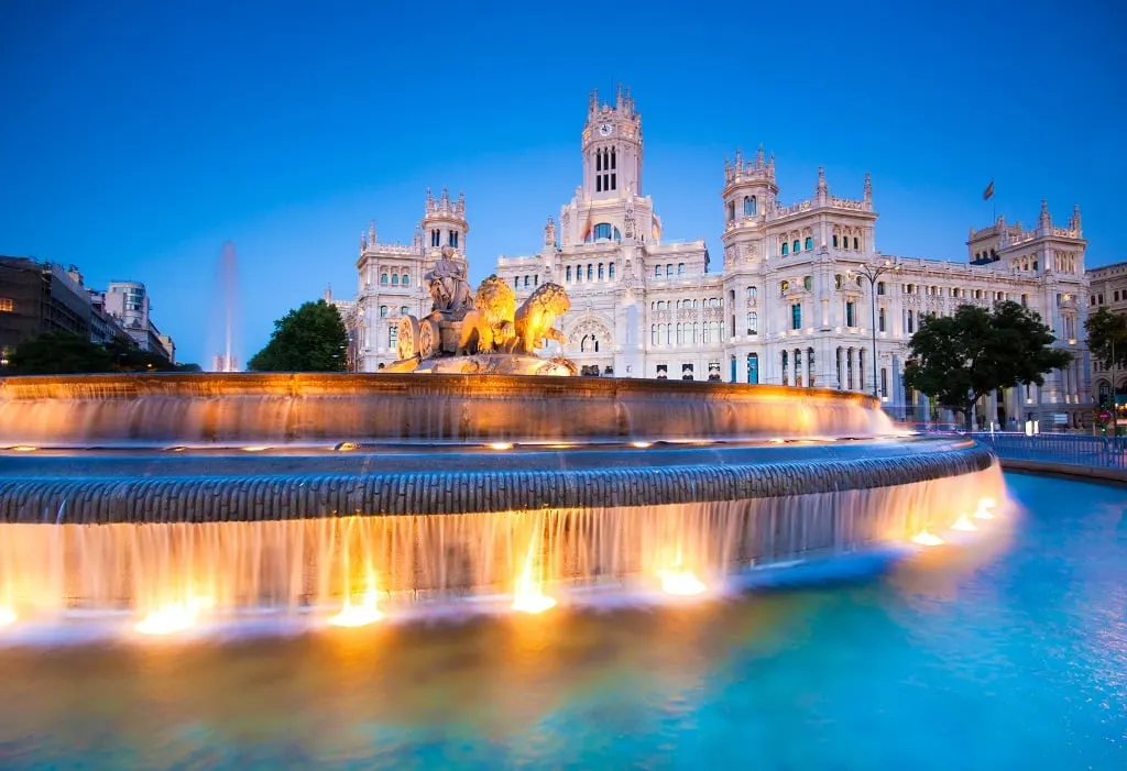 Arrive in Madrid