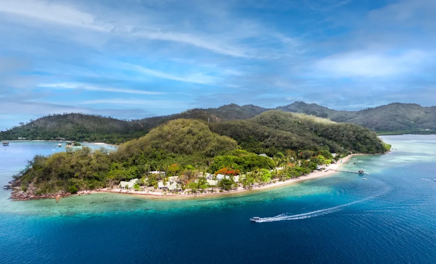 Reception at Malolo Island Resort