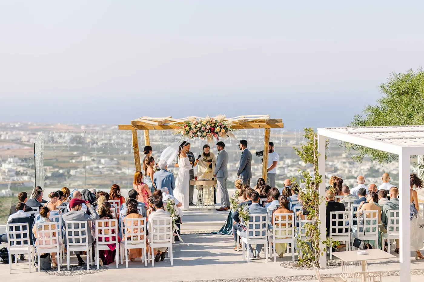 Outdoor ceremony