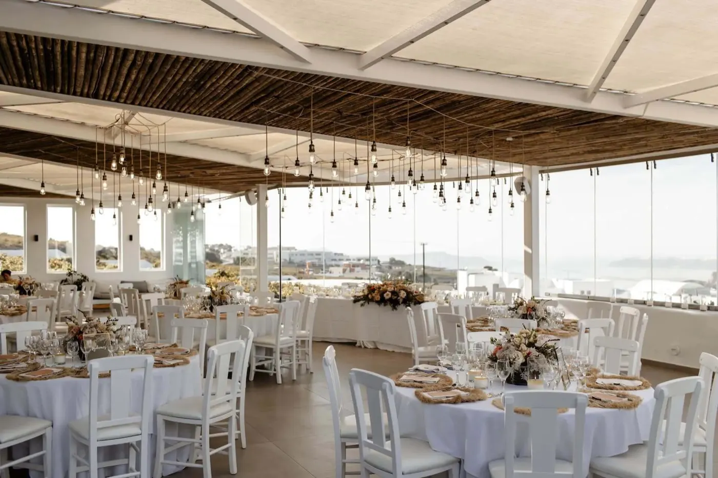 Hall reception set-up
