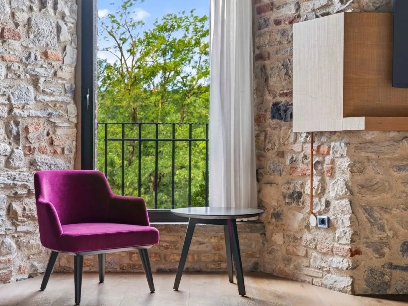 Room with garden view
