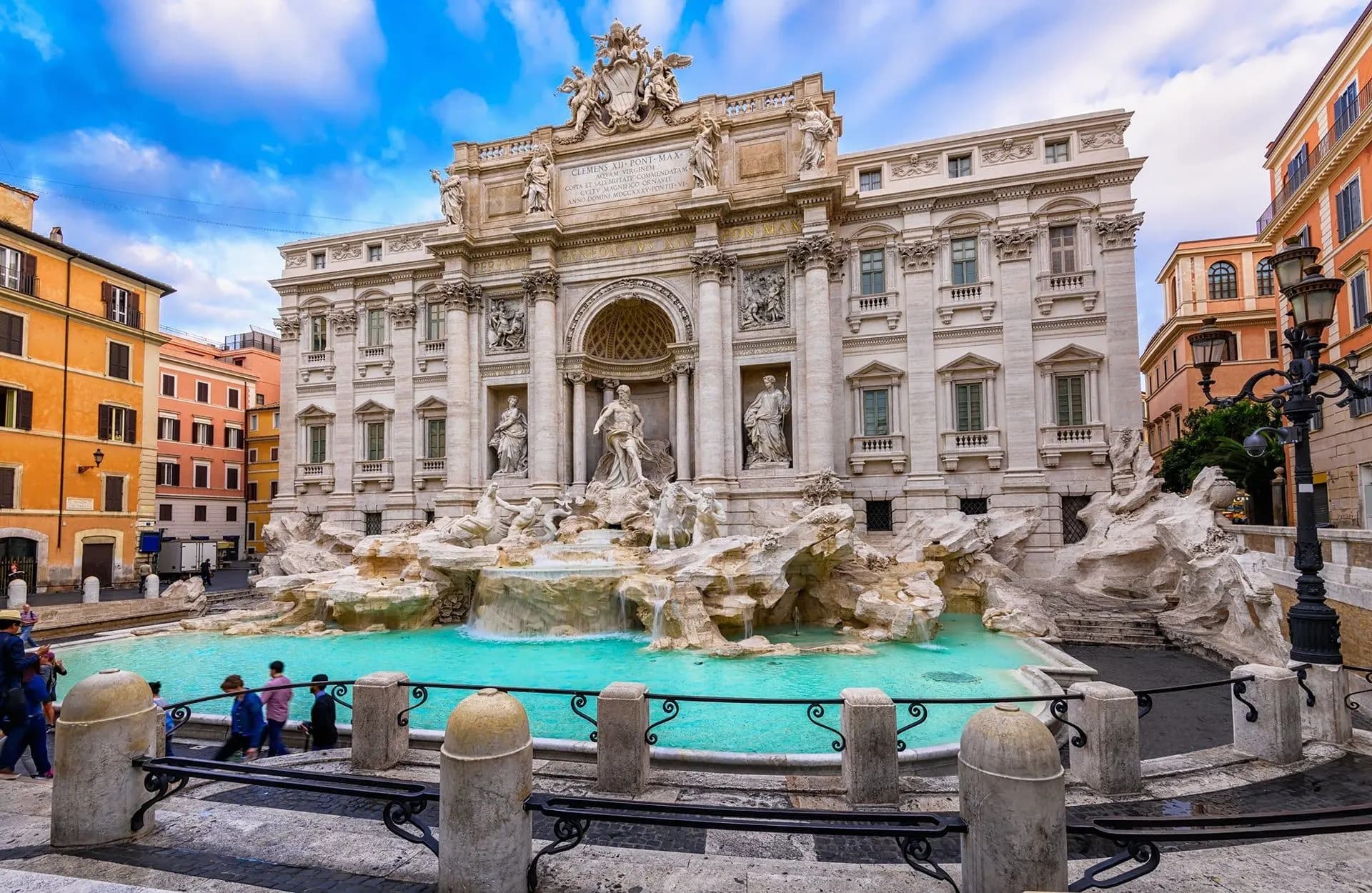 Arrive in Rome