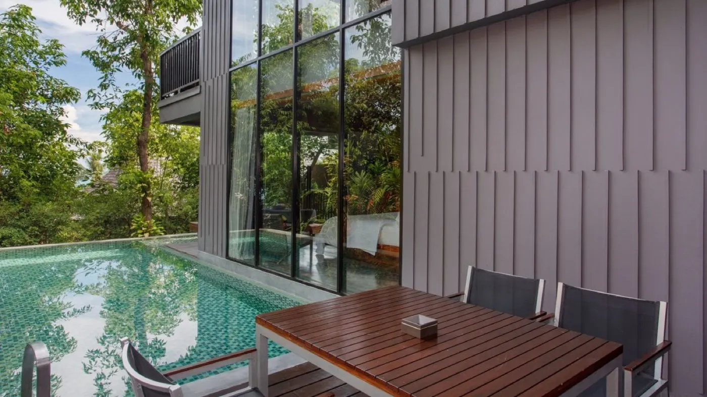 Private pool terrace