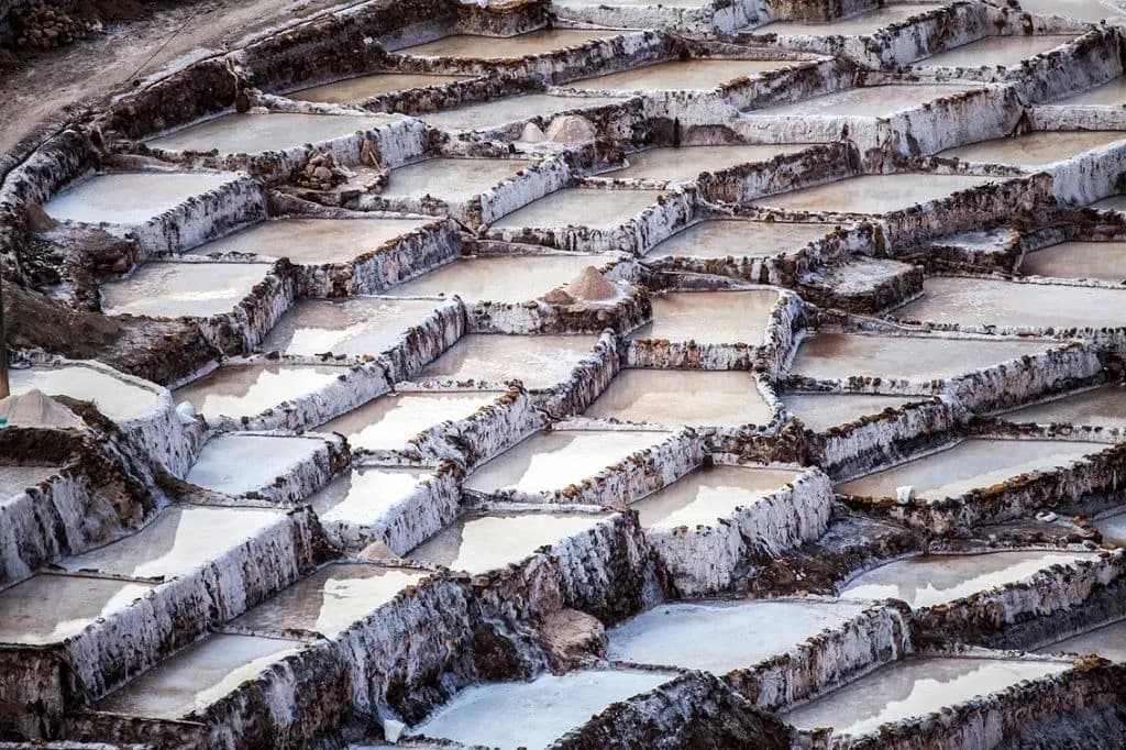 The terraced salt pans of Maras