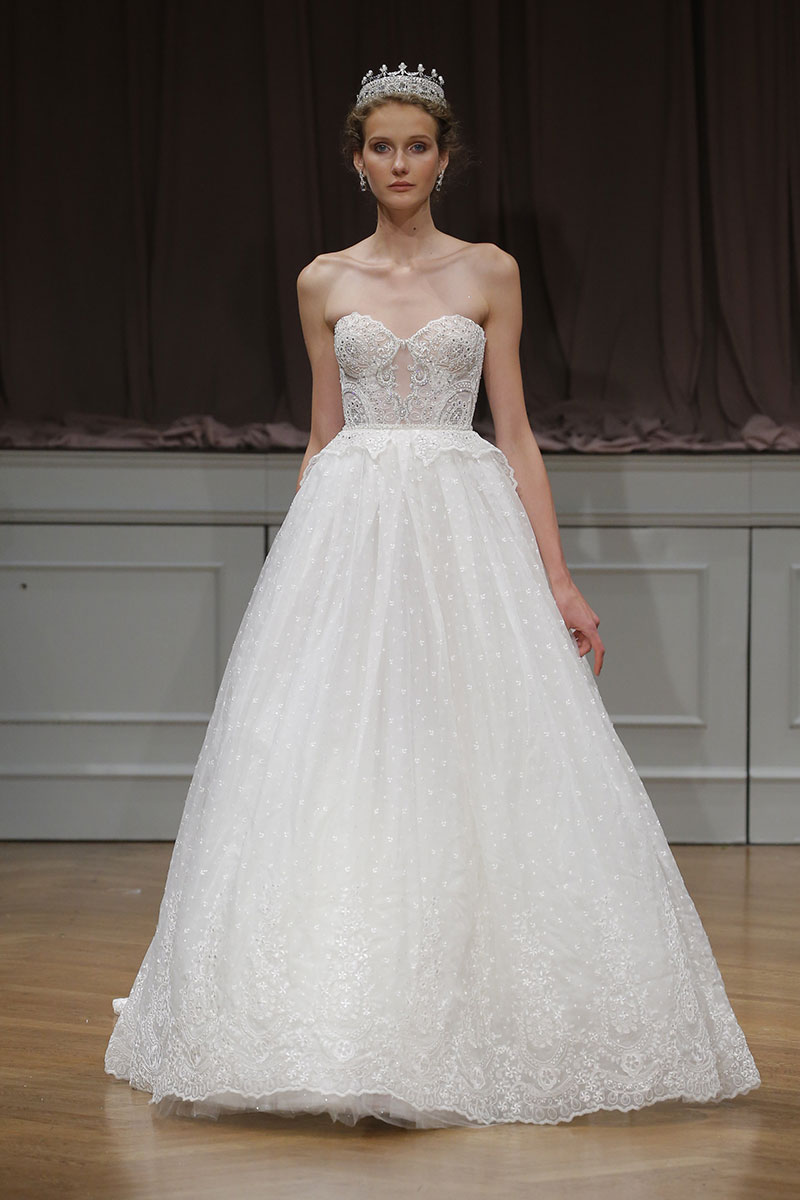 Alon Livne White Fall 2017 New York Bridal Week Wedding Dress Collection Anastasia Dress