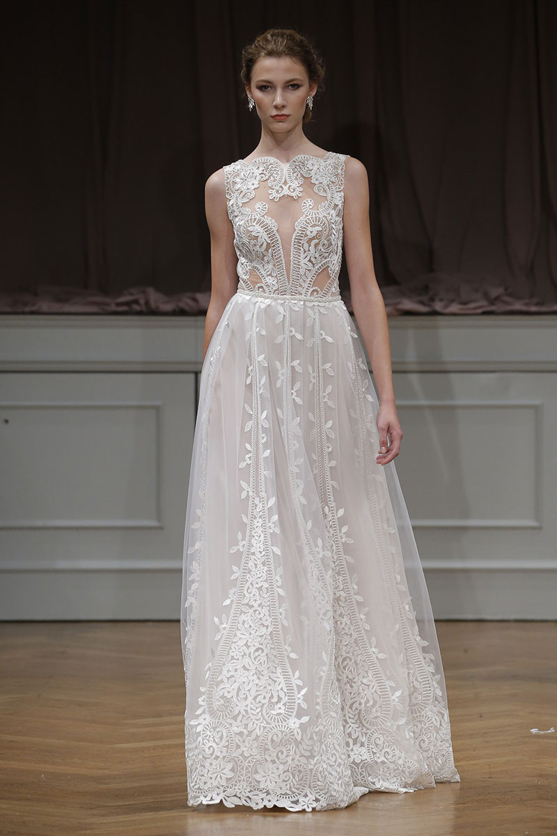 Alon Livne White Fall 2017 New York Bridal Week Wedding Dress Collection Beatrice Dress