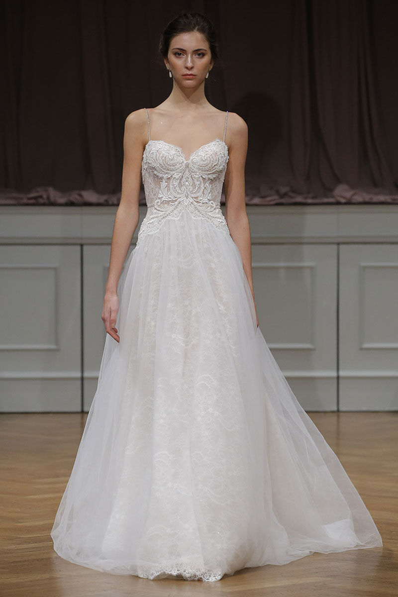 Alon Livne White Fall 2017 New York Bridal Week Wedding Dress Collection Beth Dress
