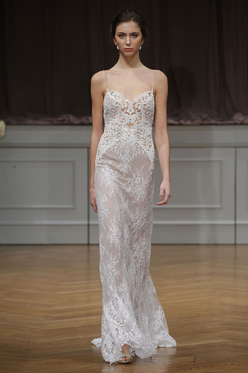 Alon Livne White Fall 2017 New York Bridal Week Wedding Dress Collection Charlize Dress
