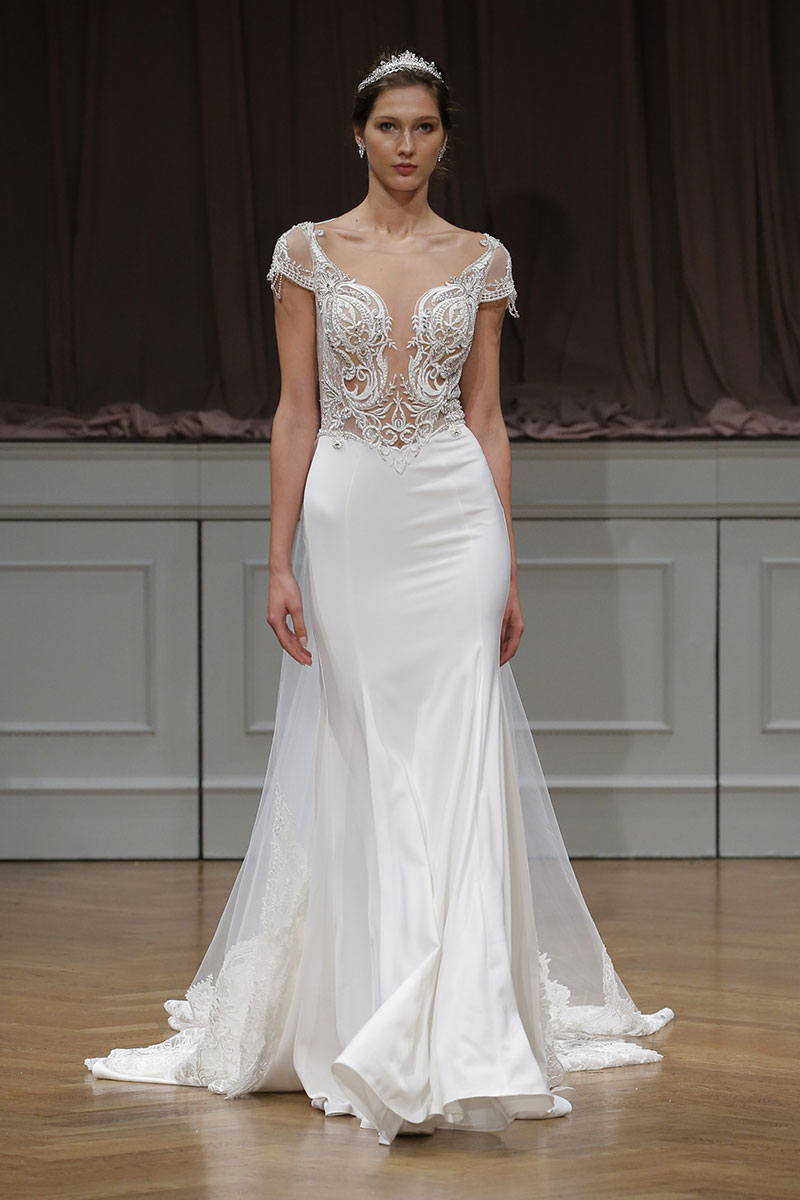 Alon Livne White Fall 2017 New York Bridal Week Wedding Dress Collection Chloe Dress
