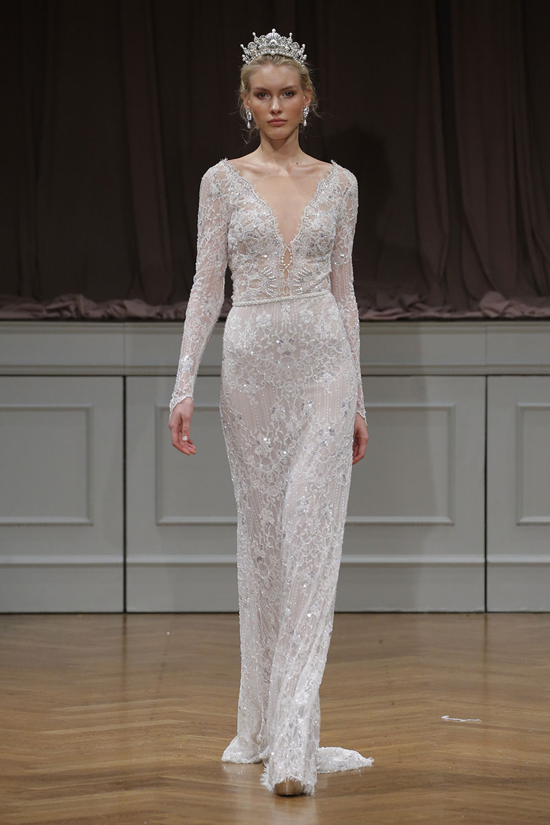 Alon Livne White Fall 2017 New York Bridal Week Wedding Dress Collection Kim Dress