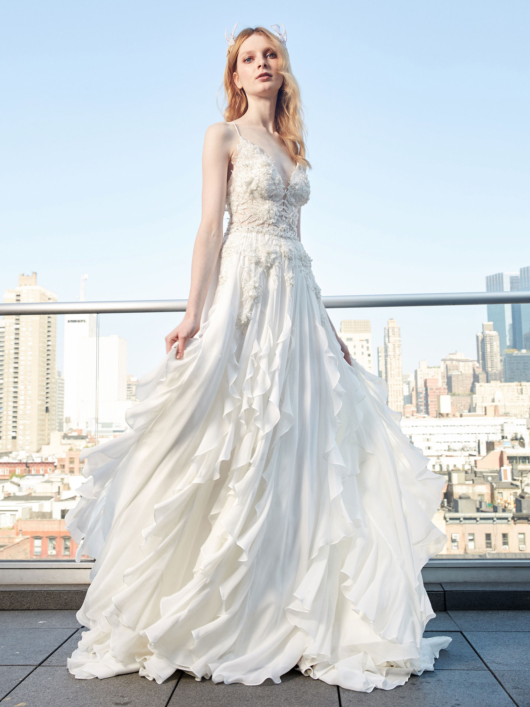 Percy Kendall Wedding Dress New York Bridal Week Fall 2017