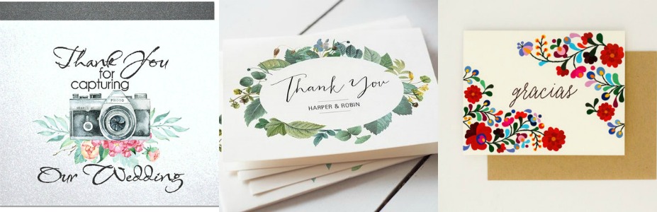 thank you cards wedding, thank you card ideas, wedding thank you notes, wedding thank you note ideas