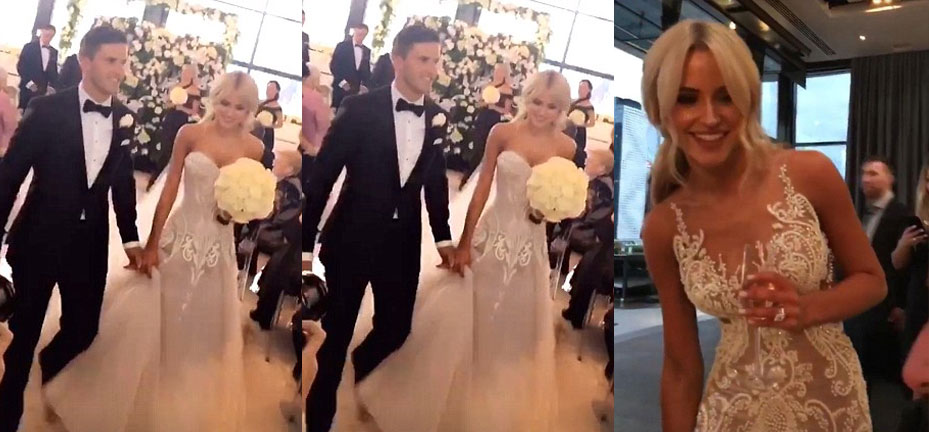 Marc Murphy and Jessie Habermann tie the knot in Melbourne