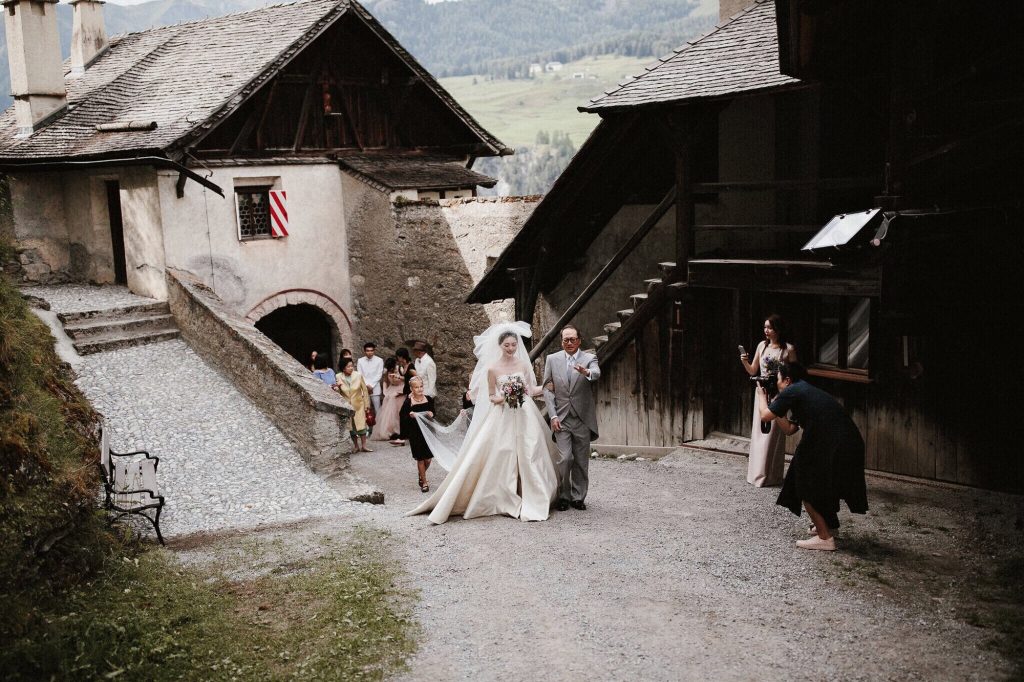 castle wedding