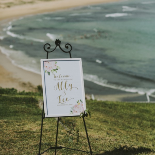 boho beach wedding 