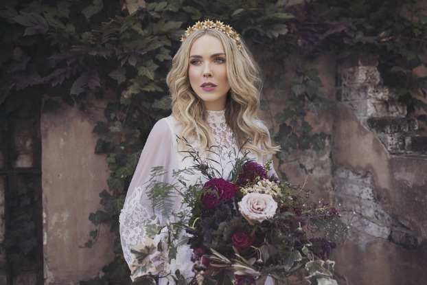 Viktoria Novak bridal crowns