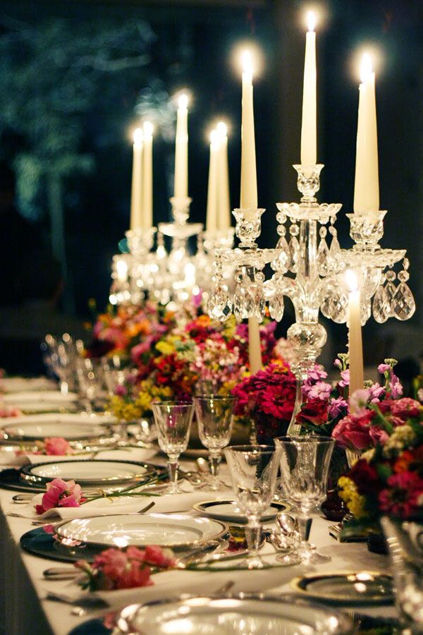 candelabras wedding lighting 