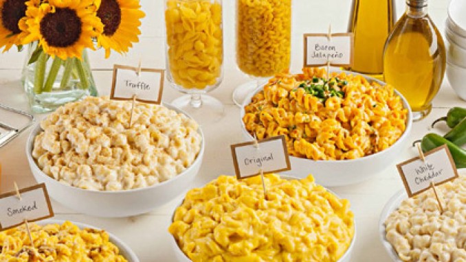 mac and cheese station