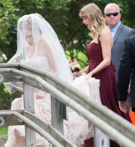 Taylor Swift not the Only Celeb to Play Bridesmaid This Weekend. 