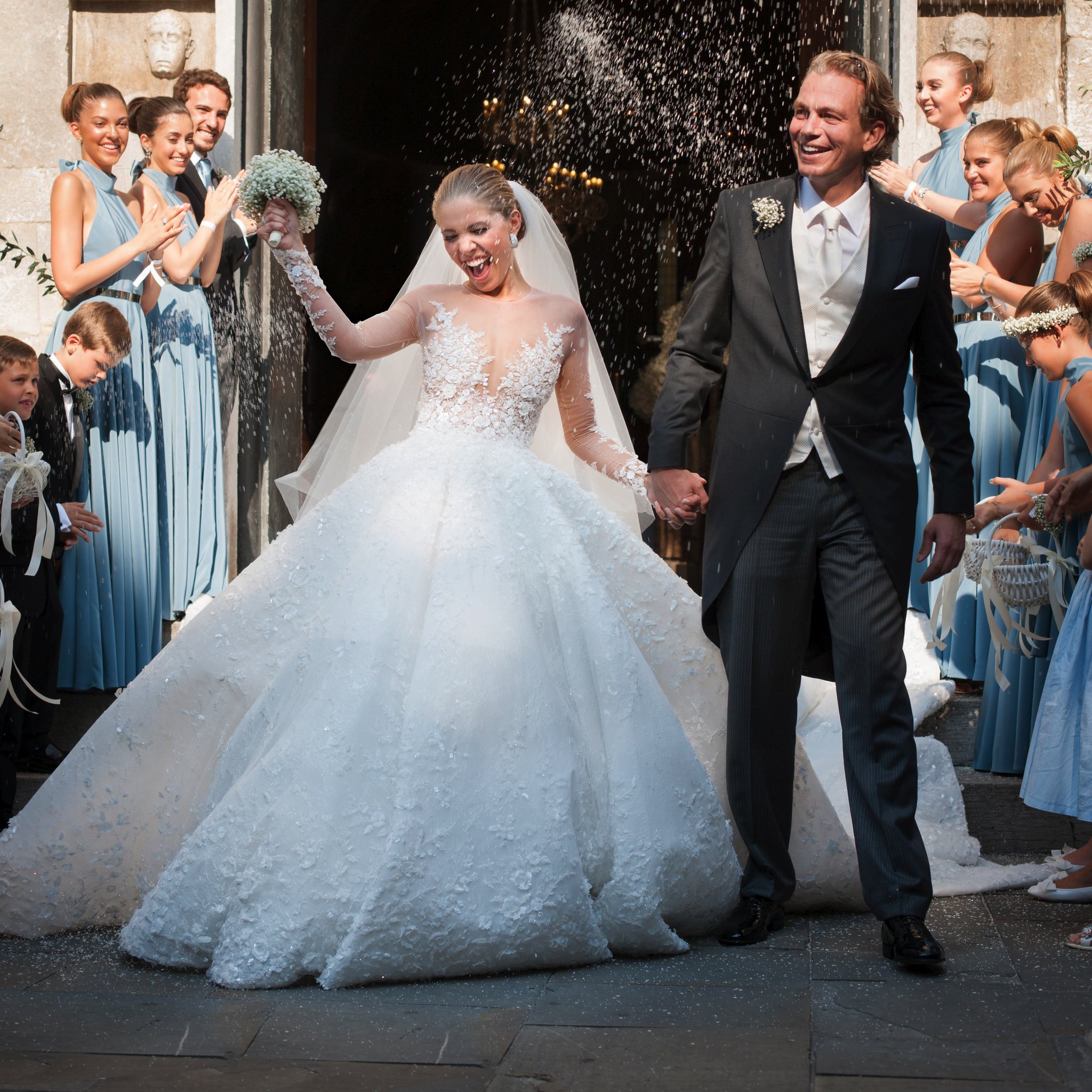 worlds most expensive wedding dress worth 19 million