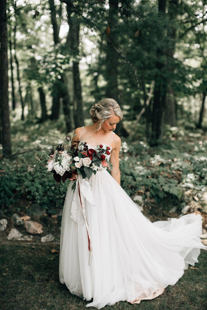 An Intimate Wedding On The Shores of Lake Michigan - Wedded Wonderland