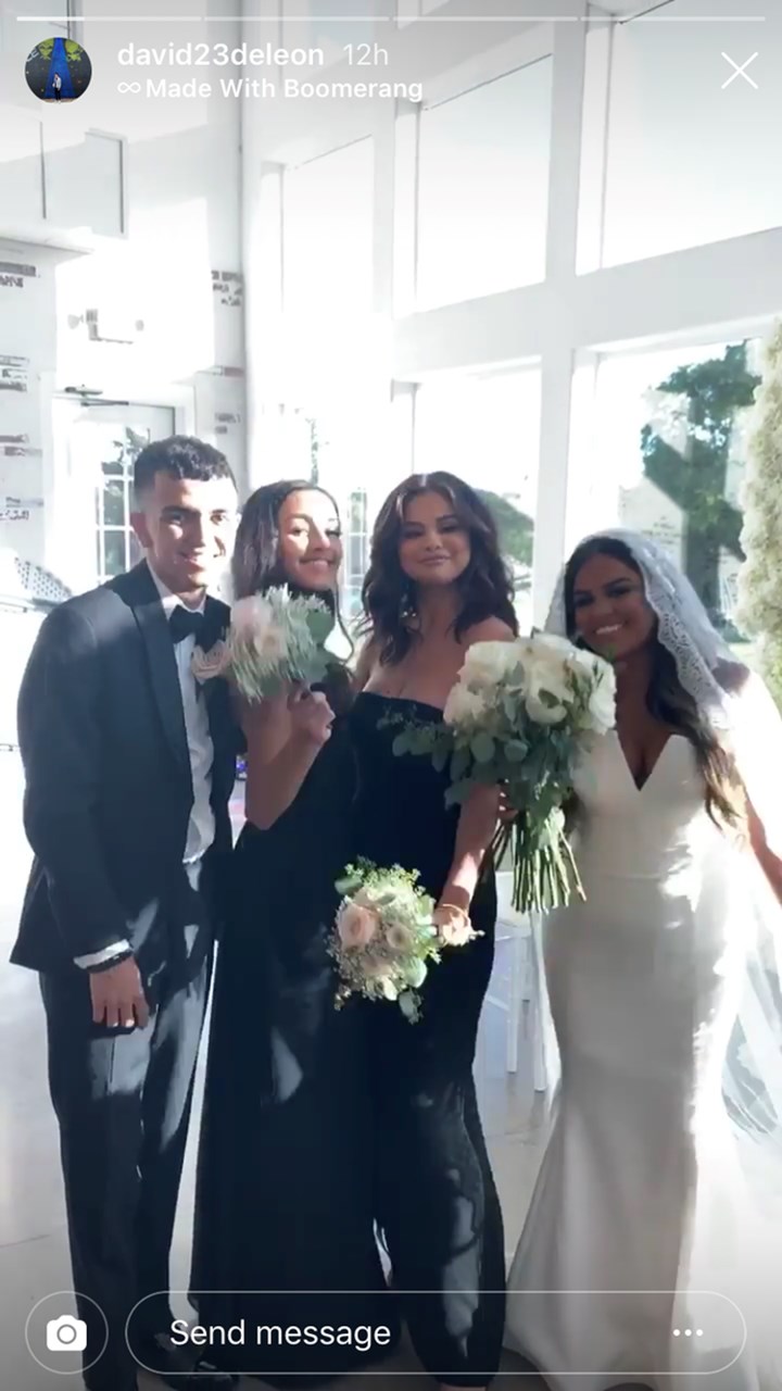 Selena Gomez Was Maid Of Honour At This Wedding | Wedded Wonderland