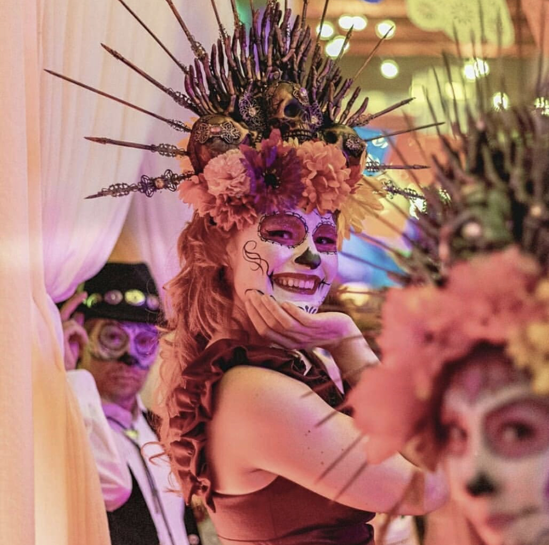 A Day Of The Dead Inspired Wedding Wedded Wonderland