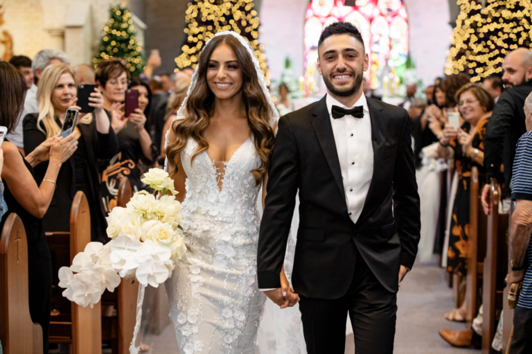 A Luxe Sydney Wedding With A Custom George Elsissa Gown - Wedded Wonderland