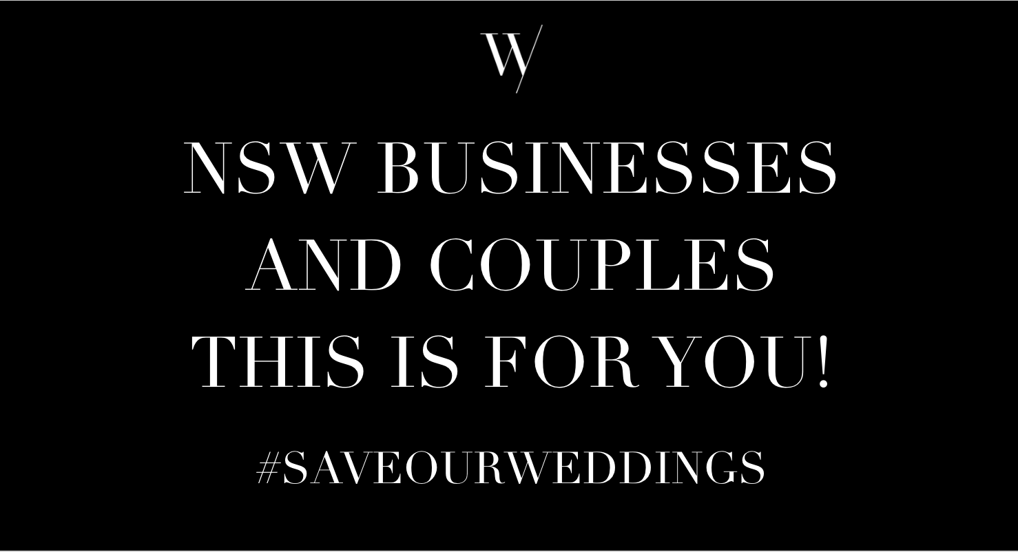 Letter to NSW Premier, Deputy Premier, Health Minister and your Local Minister #saveourweddings